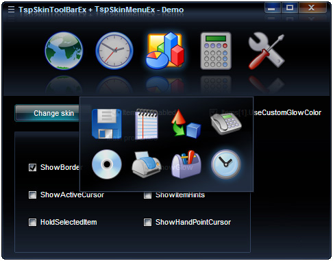 DynamicSkinForm VCL Screenshot