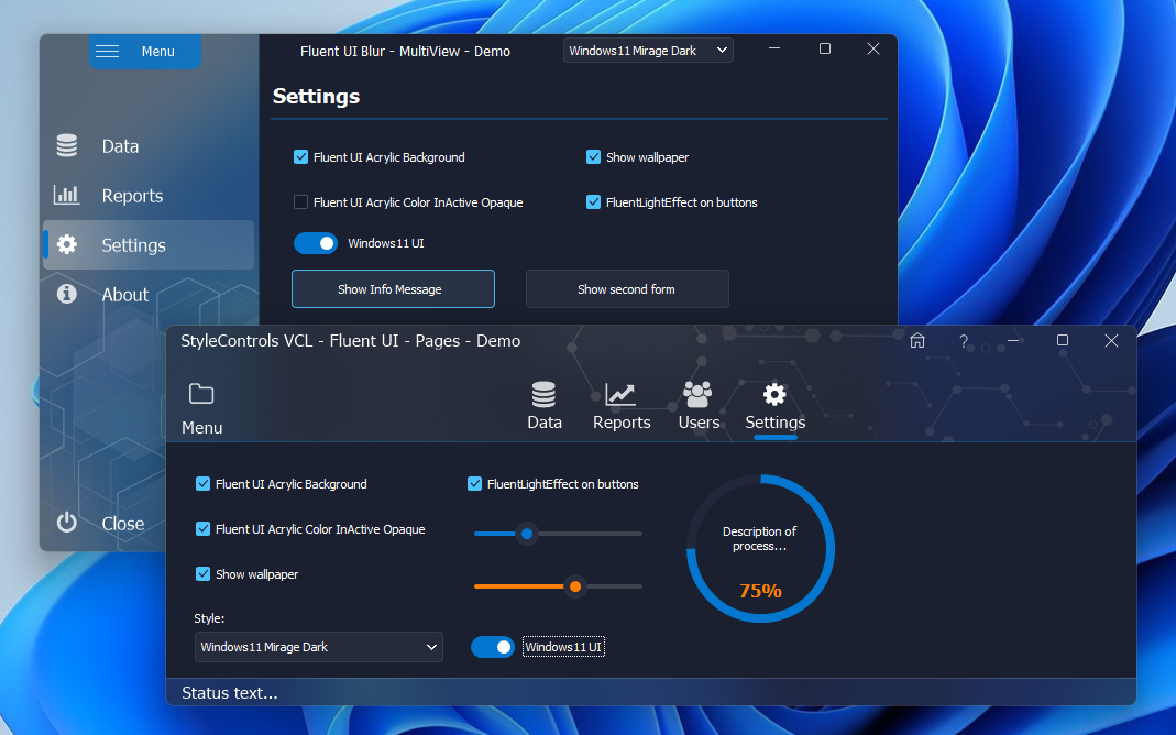 Windows 8 StyleControls full